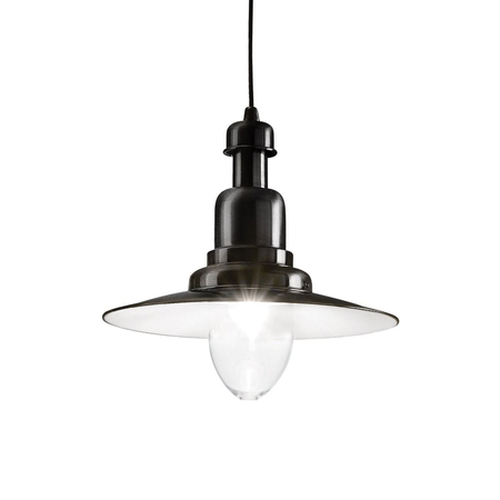 Lampa wisząca Ideal Lux 122052 Fiordi SP1 Nero