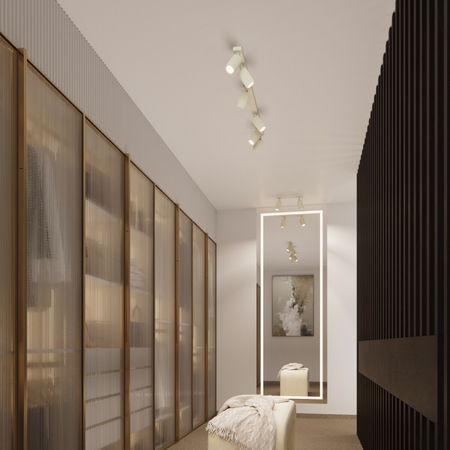 Sollux Lighting Plafon KARBON 2 beżowy SL.1599