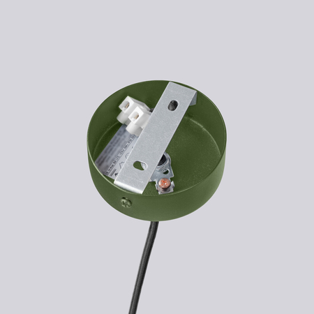 Sollux Lighting Żyrandol HALO 6 zielony oliwkowy SL.1832