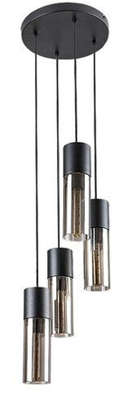 Lampa wisząca Rabalux Ronno 72054 czarny