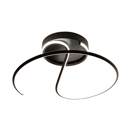 Milagro Lampa sufitowa DELTA 30W LED ML1174 CZARNY