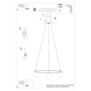 Sollux Lighting Żyrandol YOLI 3 SL.1213