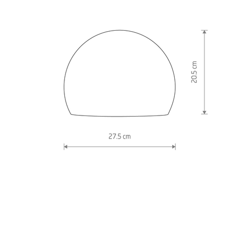 Klosz/Abażur CAMELEON CANDY Nowodvorski 10263 miedziany
