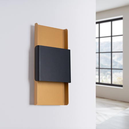 Sollux Lighting Kinkiet DURLIN złoty/czarny SL.1354