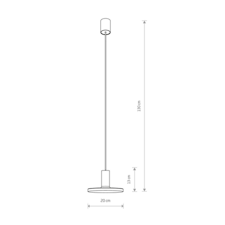 Lampa wisząca HERMANOS B Nowodvorski 8102 czarny