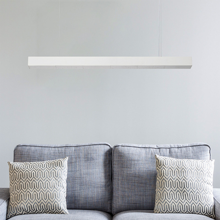 Light Prestige Lampa wisząca Mira L biała Tuya LED CCT LP-1201/1P L WH Smart