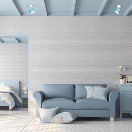 Milagro Kinkiet Dixie 1xGX53 Niebieski/Biały MLP7604 NIEBIESKI / BIAŁY