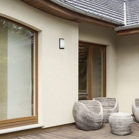 Kinkiet zewnętrzny Rabalux Opole 7797 czarny matowy