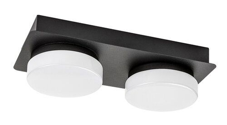 Lampa łazienkowa Rabalux Attichus 75002 czarny matowy