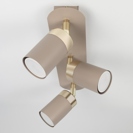 Milagro Lampa sufitowa JOKER CASHMERE/GOLD 3xGU10 MLP2330 KASZMIR