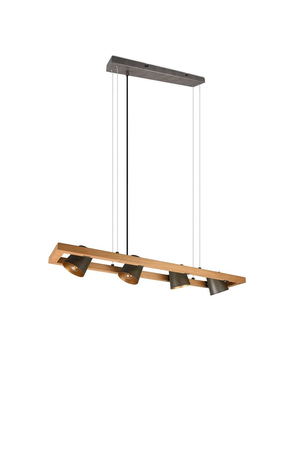 Lampa wisząca Trio 301900467 srebrny