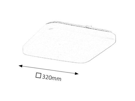 Lampa sufitowa Rabalux Rob 2287 biały