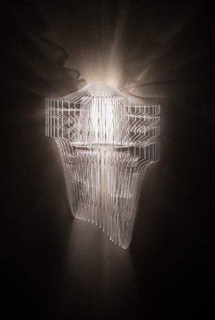 Kinkiet Slamp ARIA APPLIQUE - TRANSPARENT S ARIWS00TRS00000000EU przezroczysty