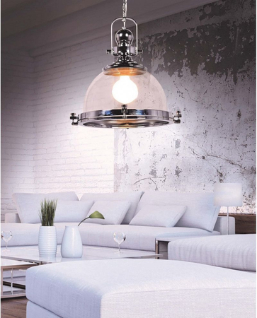 Lampa wisząca Lumina Deco LDP-119-300-CHR Falco