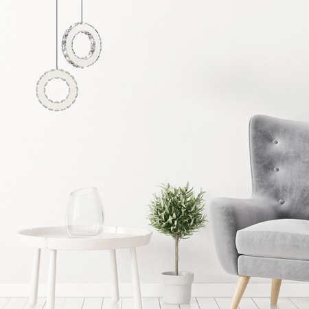 Lampa wisząca Zuma Line MD3713-1-3CT GIRONA LAMPA WISZĄCA CHROM/CHROME