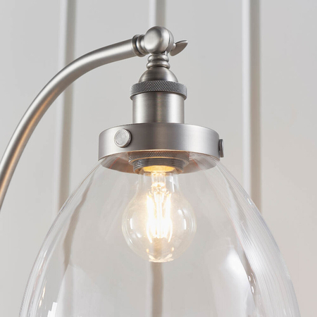 Endon Lighting Lampa podłogowa 91741 srebrny