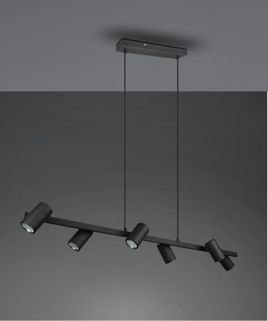 Lampa wisząca Trio 302400632 czarny