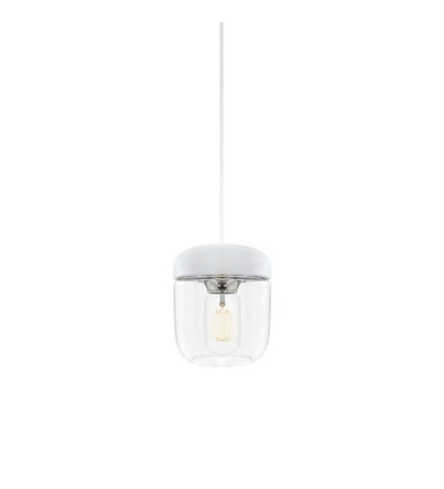 Lampa wisząca Umage 2104 Acorn White Polished Steel