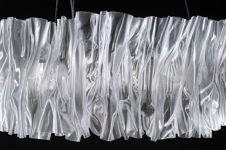 Lampa wisząca Slamp ACCORDÉON 3000K - SILVER M ACRSM00SLV01T30NMTEU srebrny