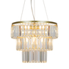 Lampa wisząca Zuma Line P17127-4-1GD TIFANNY LAMPA WISZĄCA ZŁOTA/GOLD
