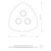 Lampa sufitowa Nowodvorski 8302 Organic III