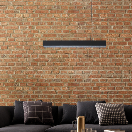 Light Prestige Lampa wisząca Mira M czarna Tuya LED CCT LP-1201/1P M BK Smart