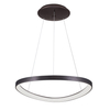 Lampa wisząca Italux Morfi 5355-848ROP-BC-3 Kawowy szczotkowany