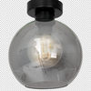 Milagro Lampa sufitowa SOFIA SMOKED 1xE27 MLP6574 CZARNY