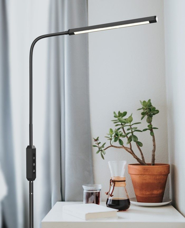 Lampa podłogowa LED Abigali Hose z pilotem