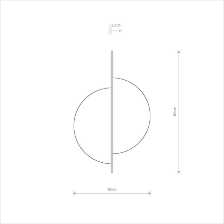Kinkiet SUNSET NATURAL B Nowodvorski 10577 drewniany