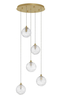 Lampa wisząca Luces Exclusivas CABRAL złoty LE42903