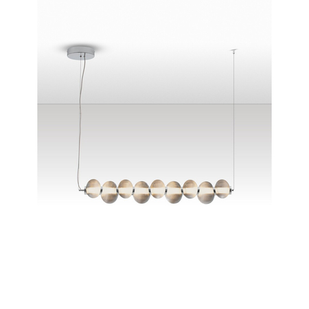 Lampa wisząca Luces Exclusivas TANVERA LE45209 szary i odcienie szarości