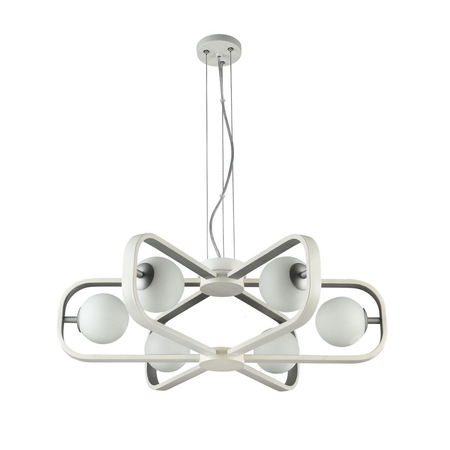 Lampa wisząca Maytoni Avola MOD431-PL-06-WS White with Silver