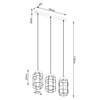 Sollux Lighting Lampa wisząca GOTTO 3L SL.1264