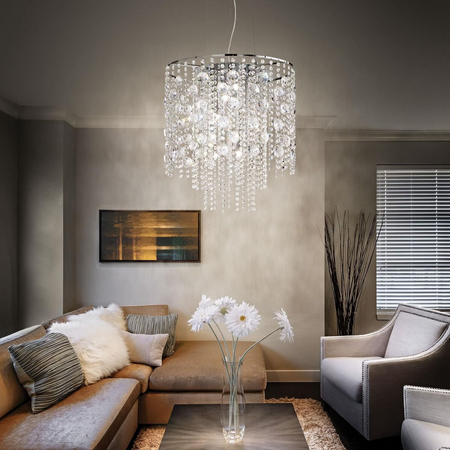 Lampa wisząca Ideal Lux 044774 Evasione SP8 