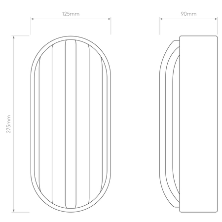Kinkiet zewnętrzny Astro Montreal Oval 1032019 Mosiądz PVD