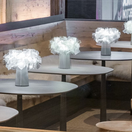 Lampa stołowa Slamp CLIZIA - FUMÉ CLIT000FUM000BD000EU przydymiony
