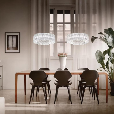 Lampa wisząca Slamp ACCORDÉON 2700K - WHITE M ACRSM00WHT01T0027KEU biały