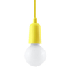 Sollux Lighting Lampa wisząca DIEGO 1 żółta SL.0578