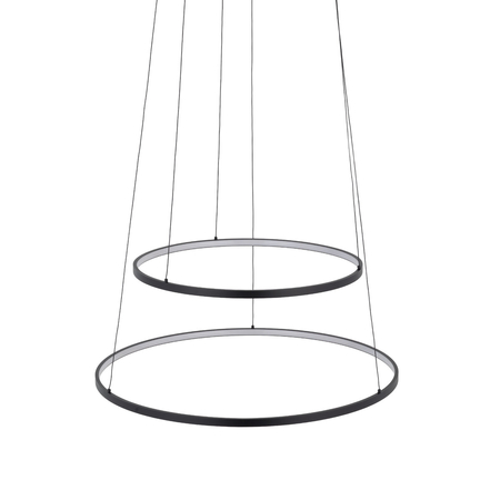 Lampa wisząca Nowodvorski CIRCOLO POWER LED 11647 czarny, biały