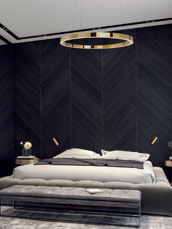 Lampa wisząca Maxlight LUXURY P0370D złoty