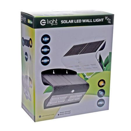 Lampa Solarna Milagro EKO3997 Butterfly