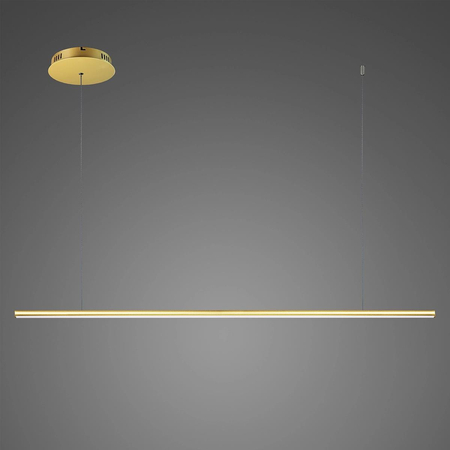 Lampa wisząca Linea No.1B 120cm 4k złota