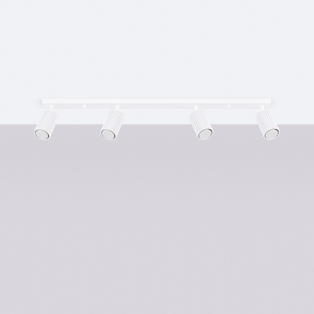 Sollux Lighting Plafon KARBON 4L biały SL.1546