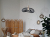Lampa wisząca Maxlight BREEZY P0444 czarny/złoty