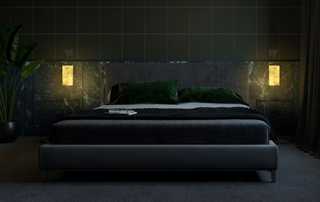 Kinkiet Abigali 6617 Marble Stone 606R 7W 3000K 8 x 8 x 20 cm