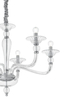 Żyrandol Ideal Lux 159959 Danieli SP6 Trasparente