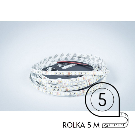 Taśma LED Greenie 60x3528SMD 48W o konfigurowalnej barwie świecenia - Ciepła Zimna CCT ZESTAW 5m + sterownik