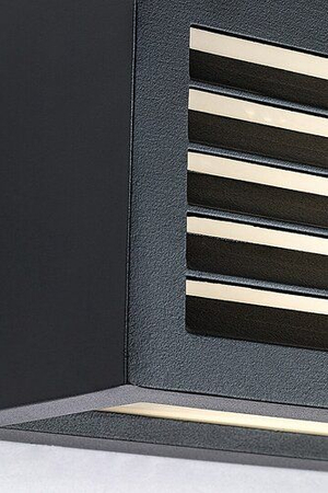 Kinkiet zewnętrzny Rabalux Lublin 77100 czarny