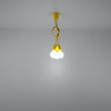 Sollux Lighting Lampa wisząca DIEGO 3 żółta SL.0579